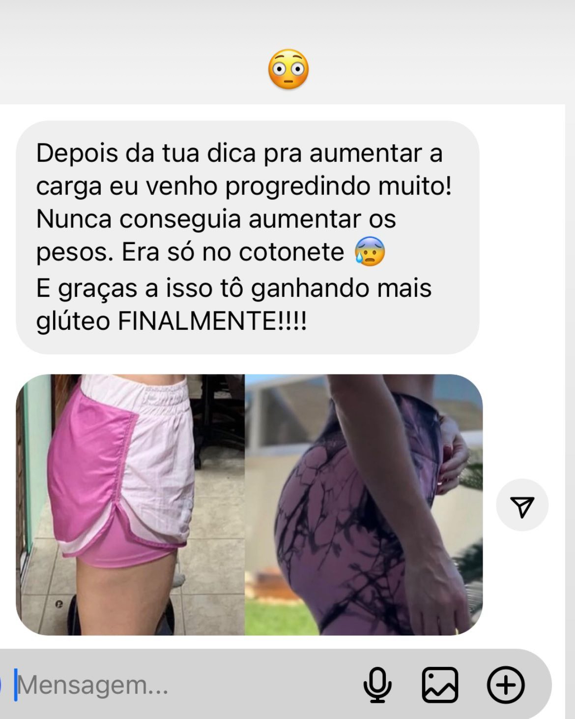 Transformação de aluna